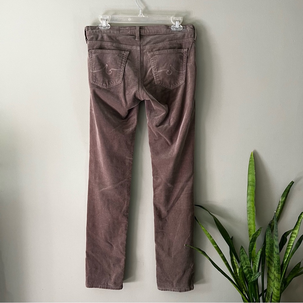 AG Adriano Goldschmied green Corduroy Pants size 27 r